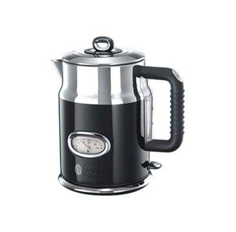 Elkedel - Russell Hobbs Elkedel Retro 21671-70 - Klassisk sort - 2400 W - 21671-70