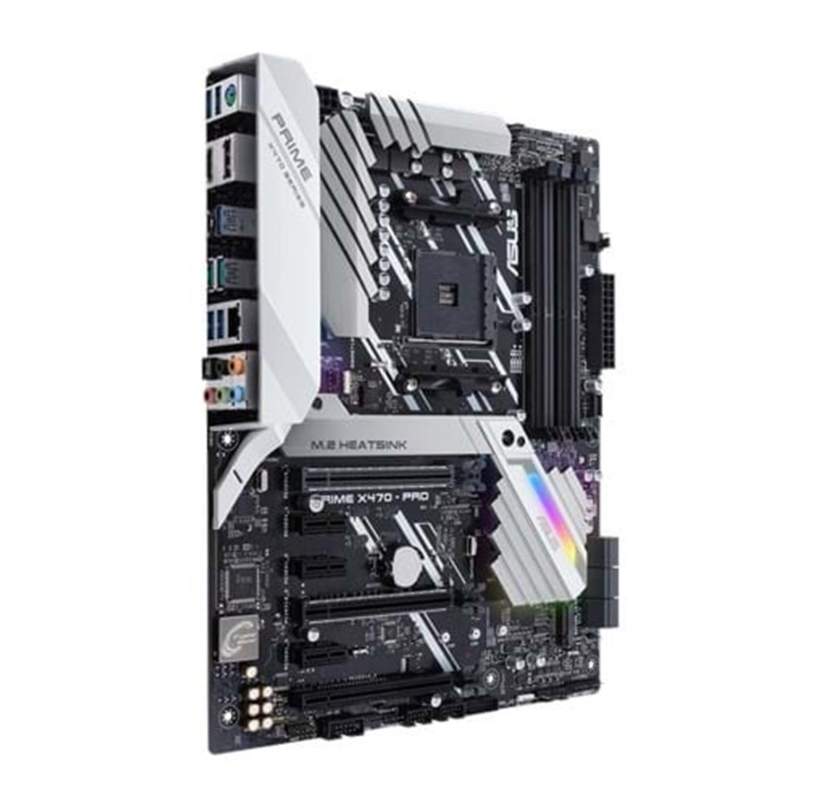 Bundkort - ASUS PRIME X470-PRO Bundkort - AMD X470 - AMD AM4 socket - DDR4 RAM - ATX - 90MB0XG0-M0EAY0