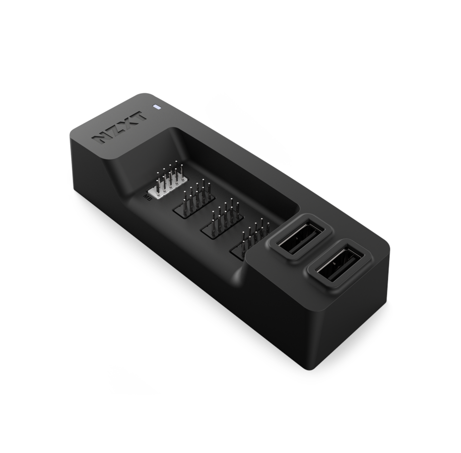 USB hub - NZXT Internal USB Hub USB hub - USB 2.0 - 5 ports - Sort - AC-IUSBH-M1