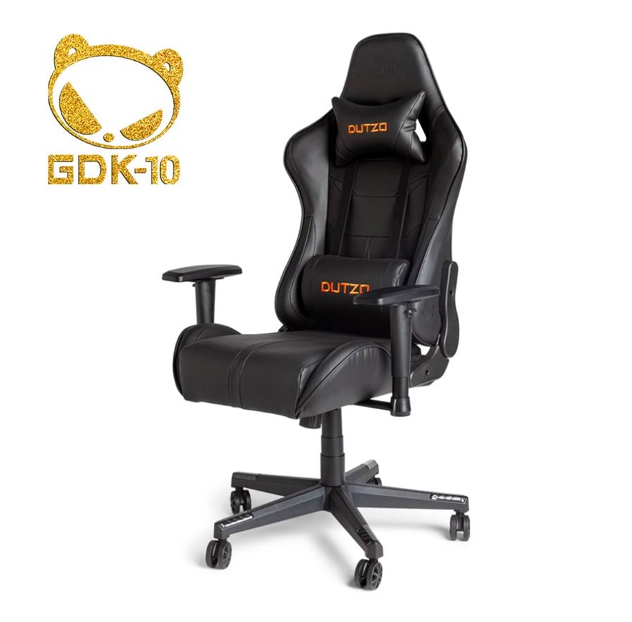 Gamer Stol - DUTZO E-Sport - Black Gamer Stol - Sort - PU Læder - Op til 120 kg - ESPORT1-B