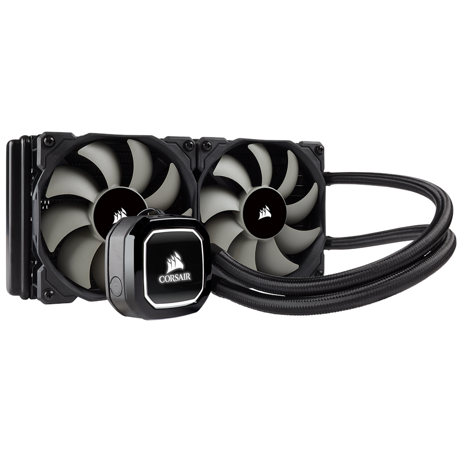 CPU Køler - Corsair Hydro H100x - CPU Vandkøling - Max 26 dBA - CW-9060040-WW