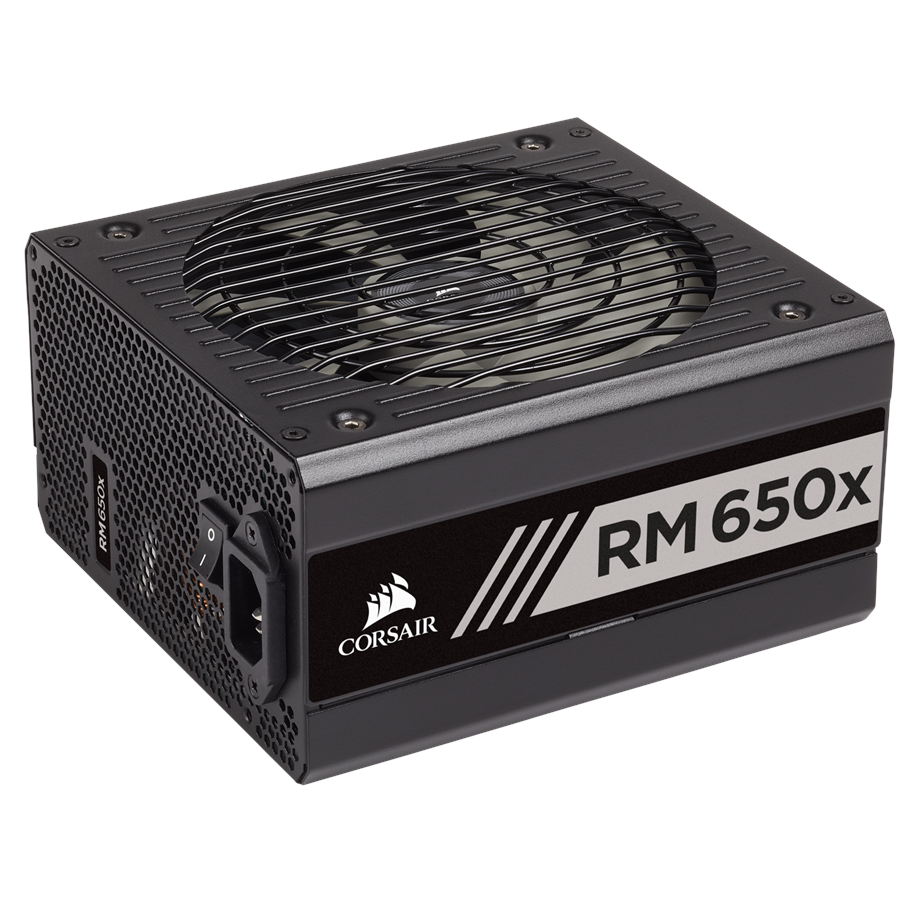 Strømforsyning - Corsair RM650x (2018) Strømforsyning - 650 Watt - 135 mm - ATX - 80 Plus Gold certified - CP-9020178-EU