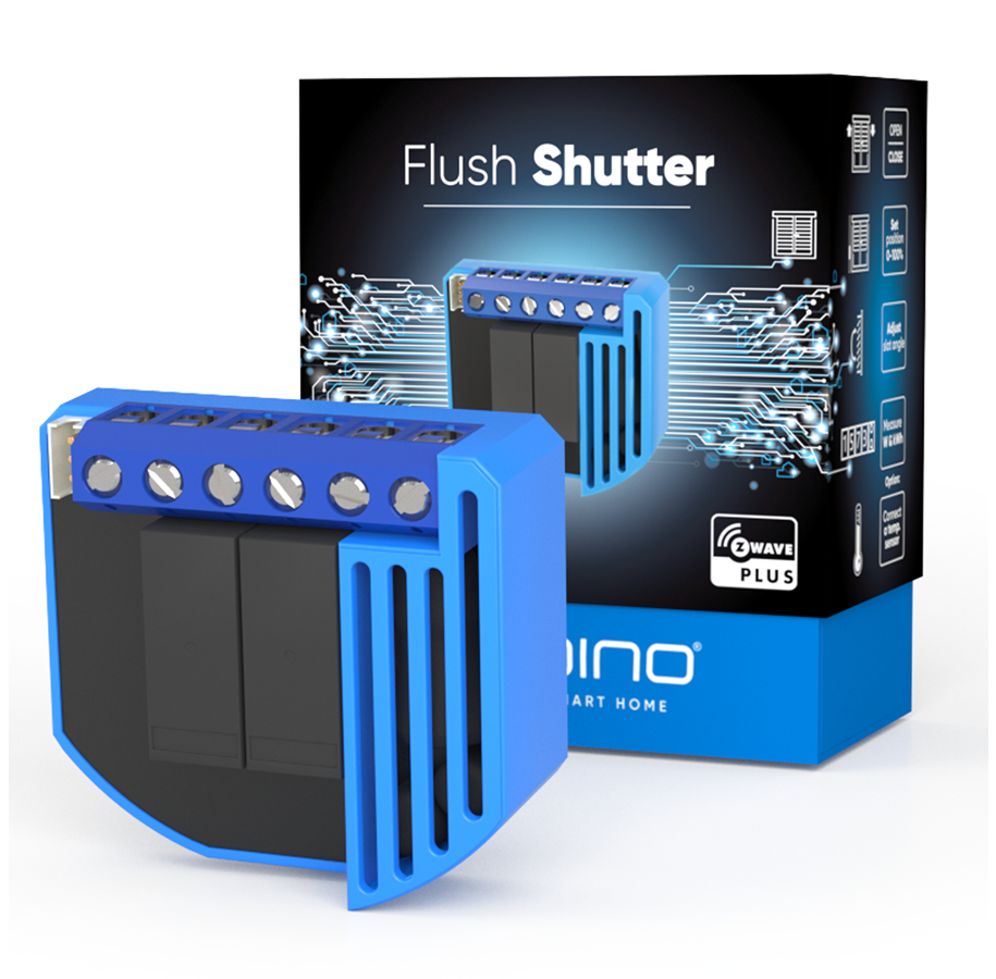 Smart Home - Qubino Flush Shutter - ZMNHCD1