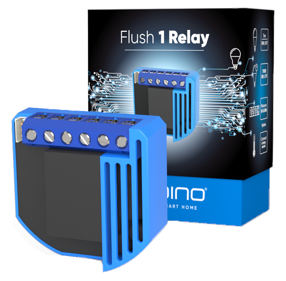 Smart Home - Qubino Flush 1 Relay - ZMNHAD1