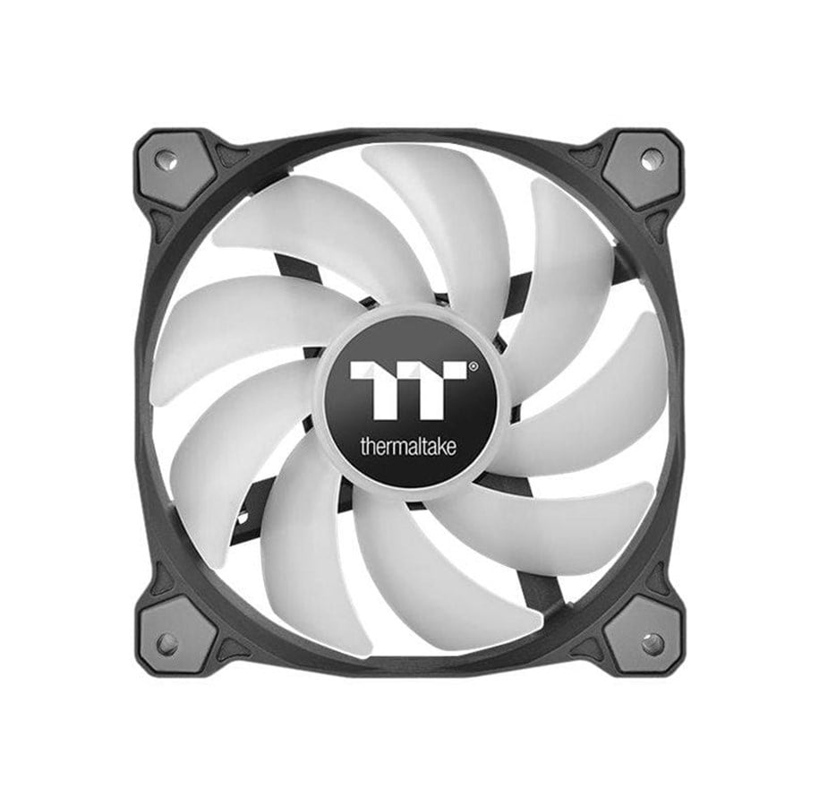 Kabinet Køler - Thermaltake Pure Plus 12 LED RGB Radiator Fan TT Premium Edition - Kabinet køler - 120mm - Sort - CL-F063-PL12SW-A