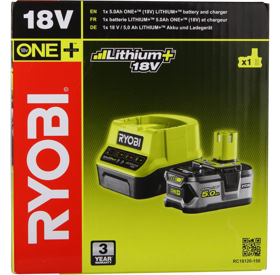Akku & Lader - Ryobi ONE+ RC18120-150 - 5133003366