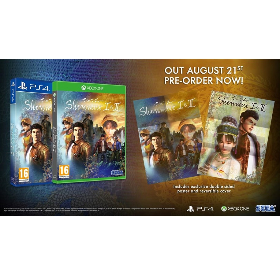 Jeu SHENMUE I & II Pour Xbox One (compatible Series X) - Bon état PAL