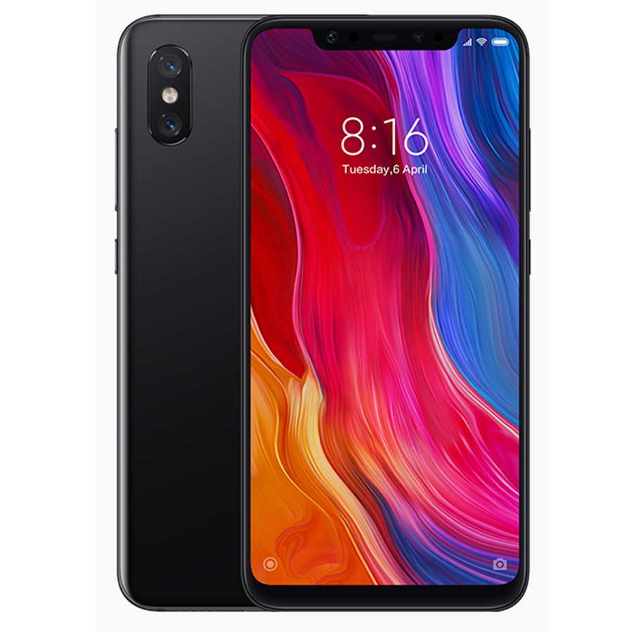 Mobil - Xiaomi Mi 8 64GB - Black - MZB6753EU