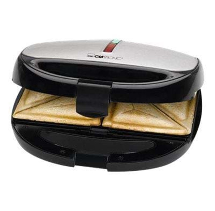 Andre køkkenapparater - Clatronic ST/WA 3670 - sandwich maker / waffle maker / grill - black/inox - ST/WA 3670