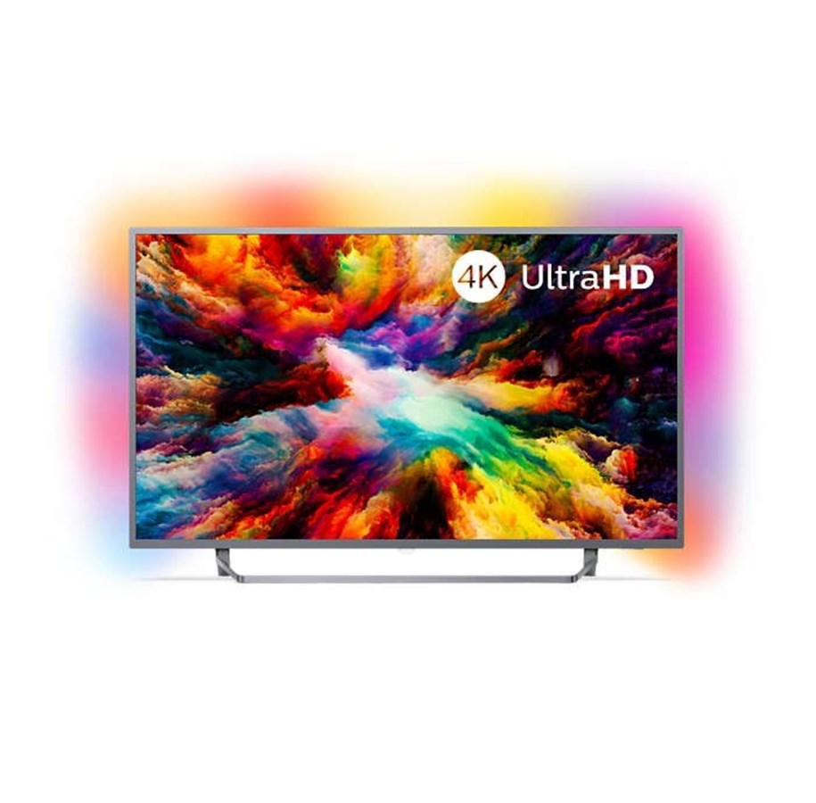 Fladskærms TV - Philips 0 " Fladskærms TV LCD 4K 43PUS7303 Ambilight - 43PUS7303/12