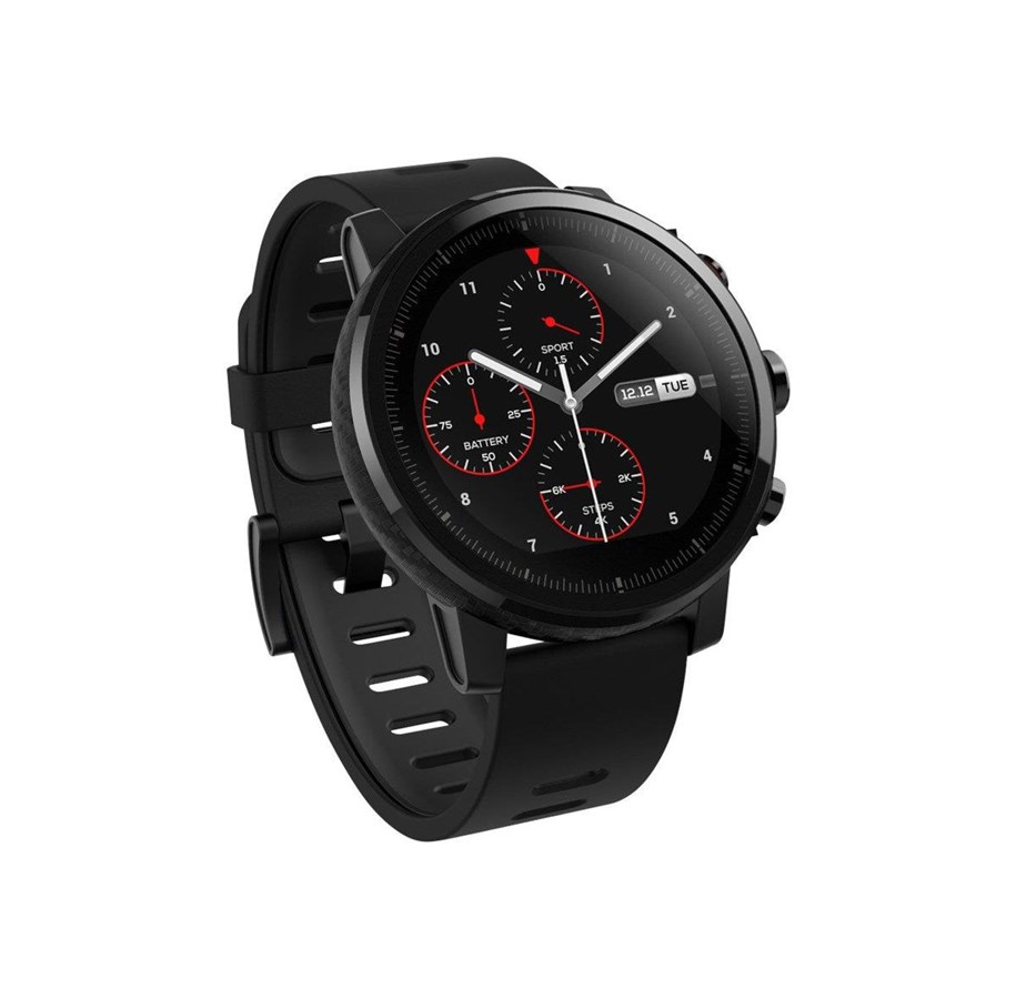 Smartwatch, Sportsur & Aktivitetstracker - Amazfit Stratos - Black - UYG4048RT