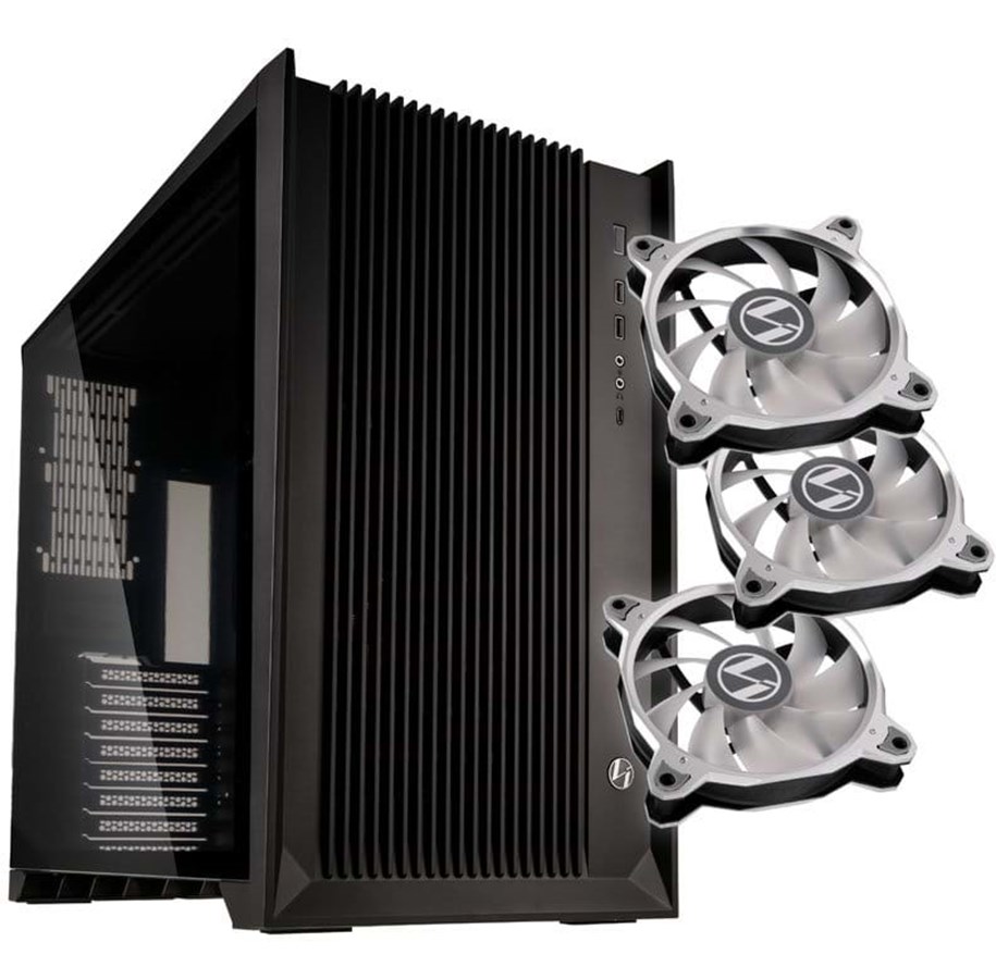 Kabinet - Lian Li PC-O11 Air RGB - Kabinet - Miditower - Sort - PC-O11AIR RGB