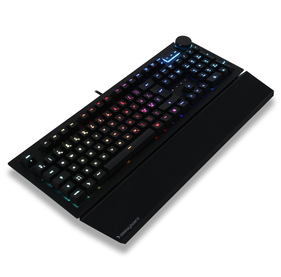 Tastatur - Das Keyboard 5Q - ND - Gaming Tastatur - Nordisk - Sort - DKPK5Q0P0GZS0NOX