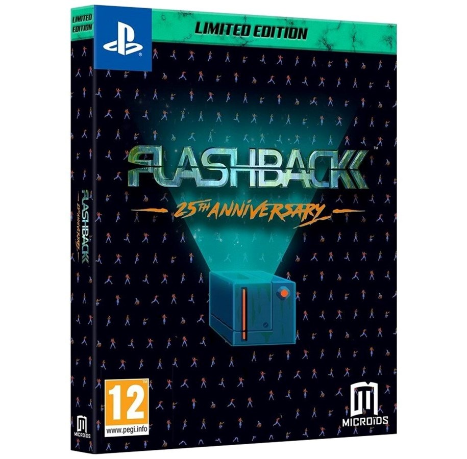 Spil - Flashback: 25th Anniversary (Limited Edition) - Sony PlayStation 4 - Platformer - 3760156482699