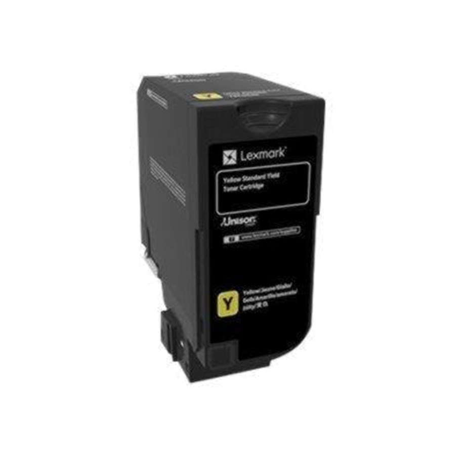 Blæk, Toner & Forbrugsstoffer - Lexmark Toner yellow  7K CS720 - 74C0S40