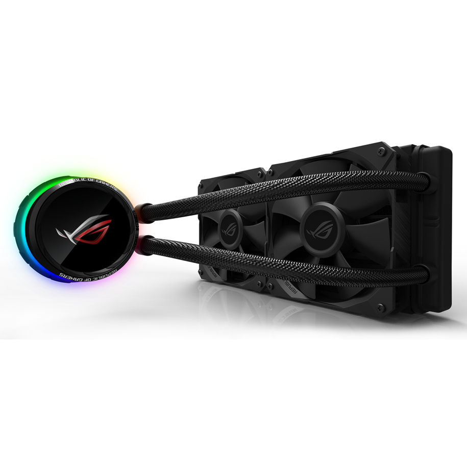 CPU Køler - ASUS ROG RYUO 240 - CPU Vandkøling - Max 37 dBA - 90RC0040-M0UAY0