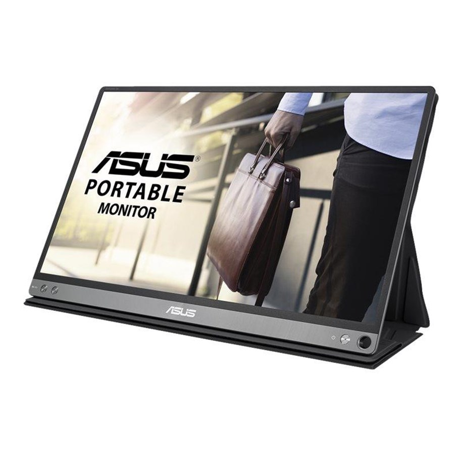 Skærm - 15" ASUS ZenScreen MB16AP - 1920x1080 (FHD) - IPS - Built-in Battery - 90LM0381-B02170