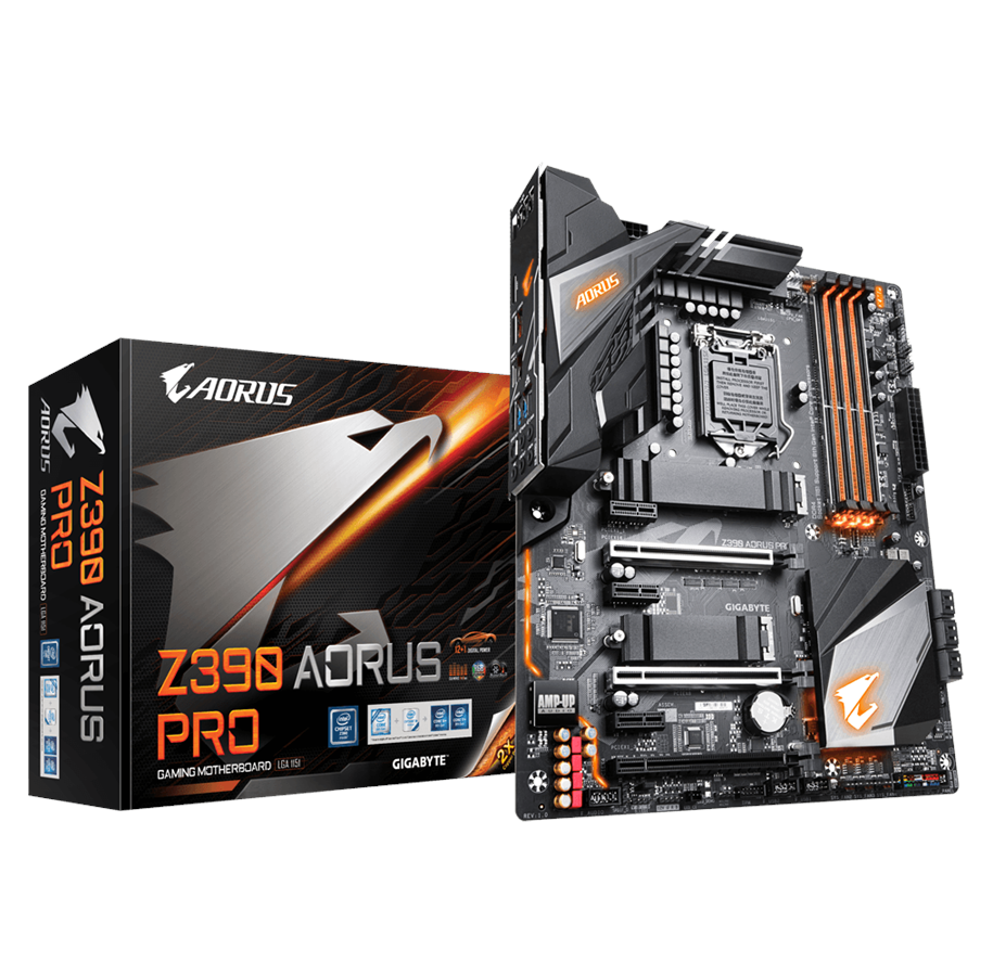 Bundkort - GIGABYTE Z390 AORUS PRO Bundkort - Intel Z390 - Intel LGA1151 - DDR4 RAM - ATX - Z390 AORUS PRO