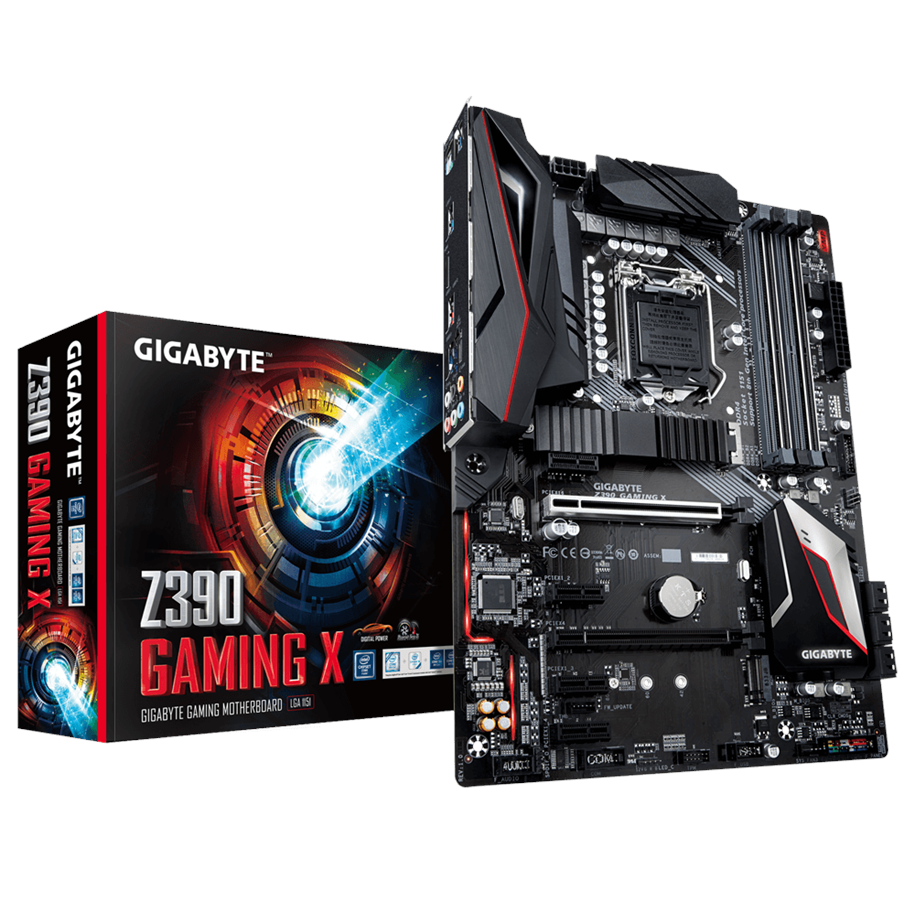 Bundkort - GIGABYTE Z390 GAMING X Bundkort - Intel Z390 - Intel LGA1151 - DDR4 RAM - ATX - Z390 GAMING X