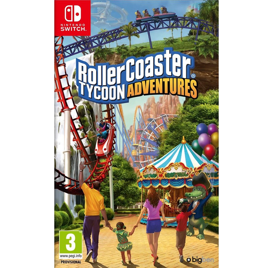 RollerCoaster Tycoon Adventures Nintendo Switch Simulation
