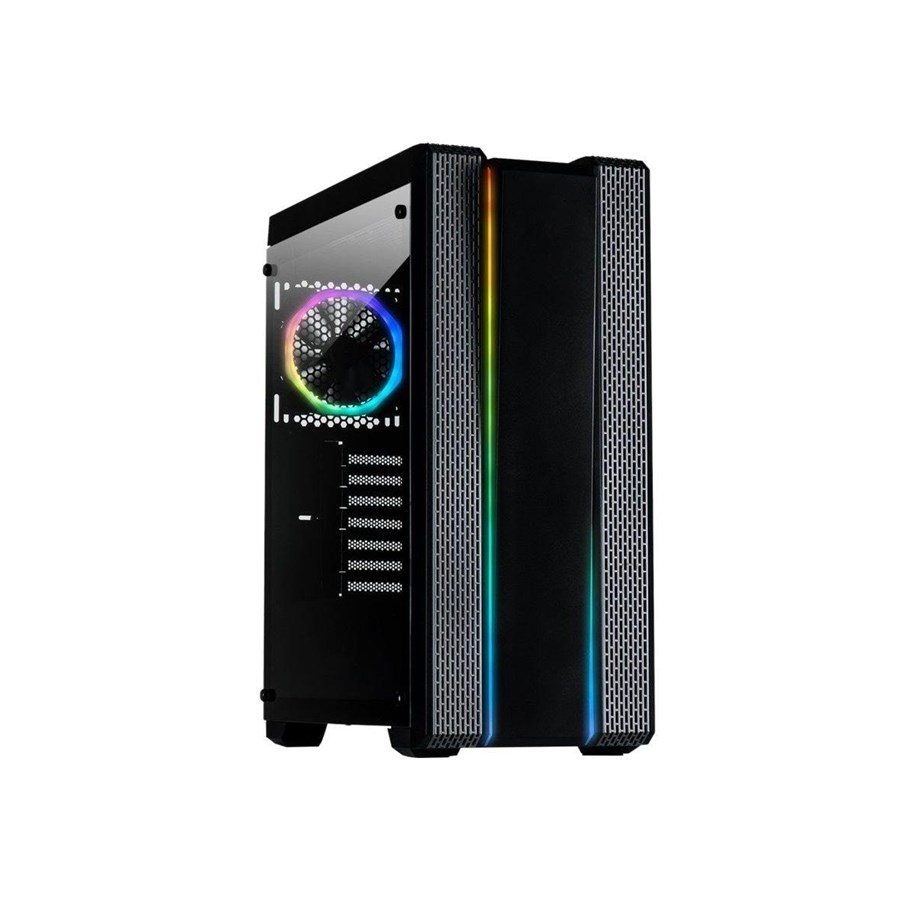 Kabinet - Inter-Tech S-3901 IMPULSE - Kabinet - Tower - Sort - 88881272