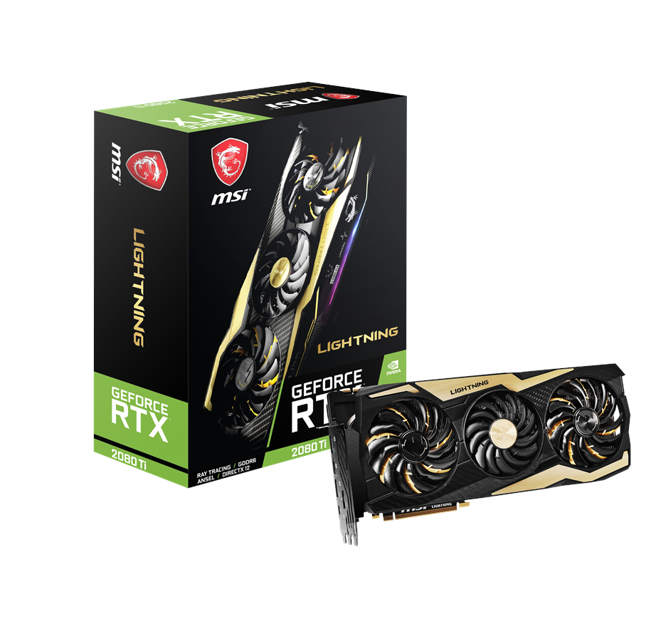 Grafikkort - MSI GeForce RTX 2080 Ti Lightning Z - 11GB GDDR6 RAM - Grafikkort - RTX 2080 Ti LIGHTNING Z