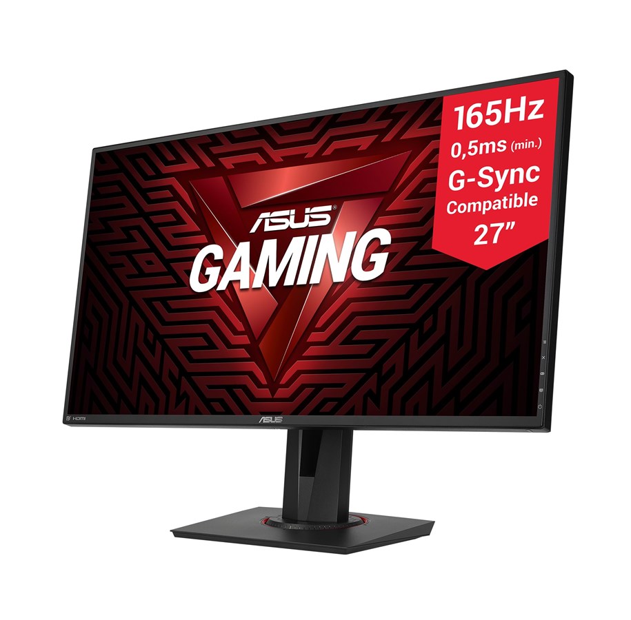 Skærm - 27" ASUS VG278QR - 1920x1080 (FHD) - 165Hz - TN - 90LM03P3-B01370