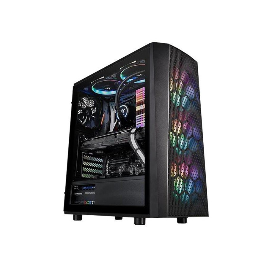 Kabinet - Thermaltake Versa J24 - Kabinet - Miditower - Sort - CA-1L7-00M1WN-03