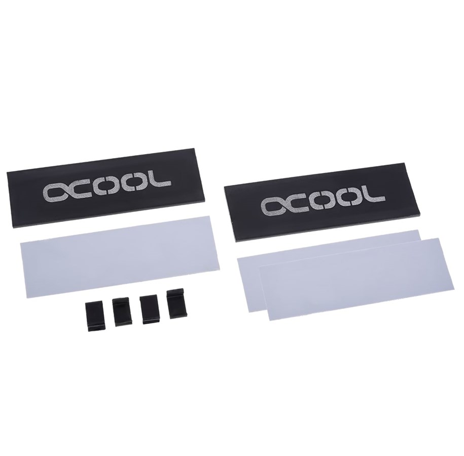 Køling og blæser - Alphacool HDX - M.2 SSD M01 - 80mm Heatsink - Black - 11310