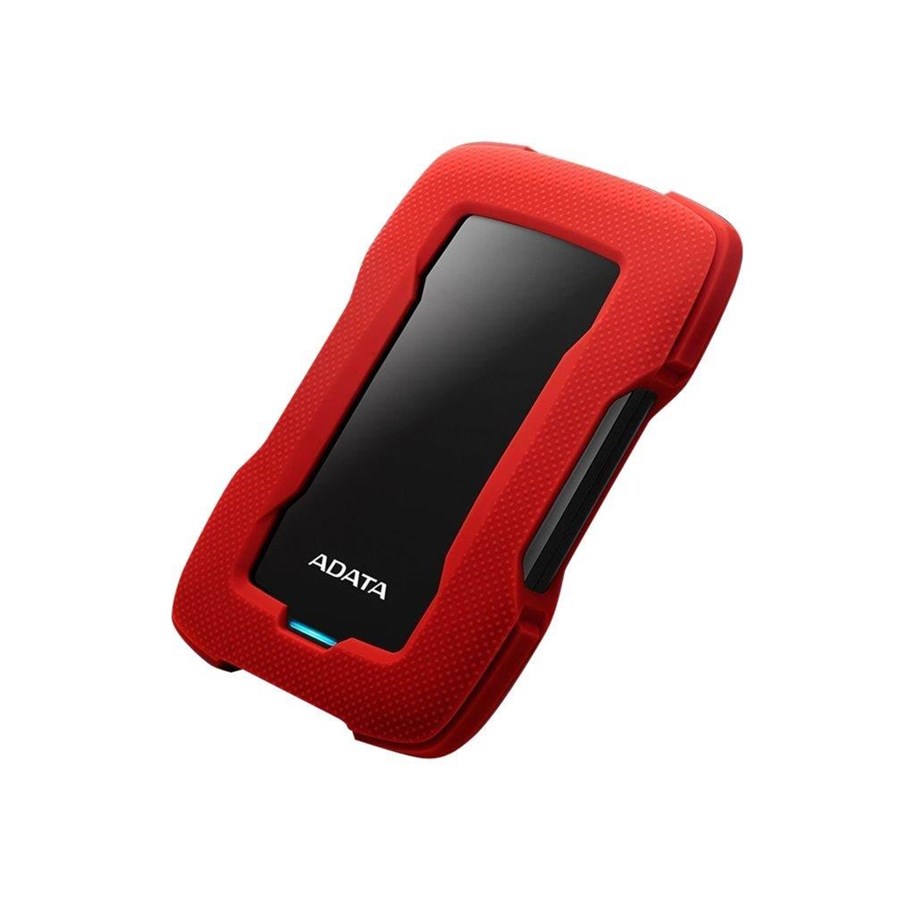 Harddisk - Ekstern - A-Data HD330 - 1TB - Ekstern Harddisk - Rød - AHD330-1TU31-CRD