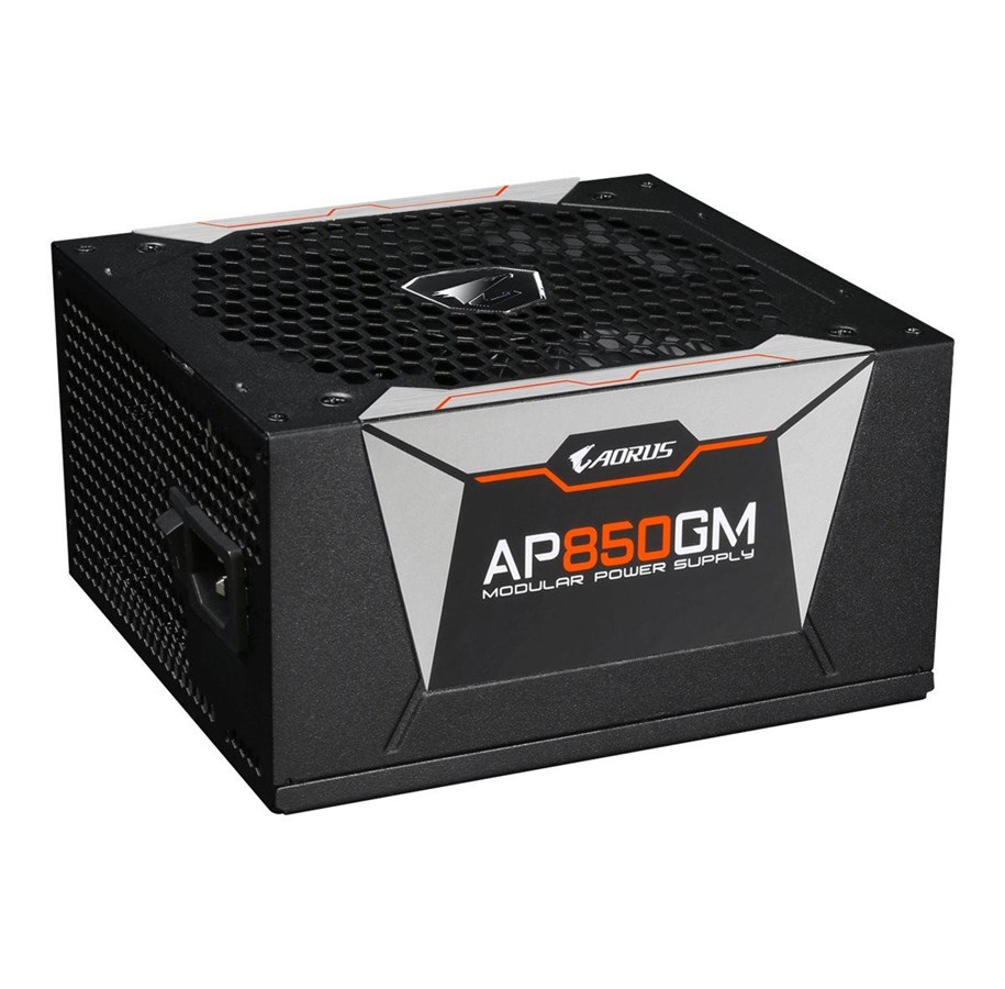 Strømforsyning - GIGABYTE AORUS P850W Strømforsyning - 850 Watt - 135 mm - ATX - 80 Plus Gold certified - GP-AP850GM