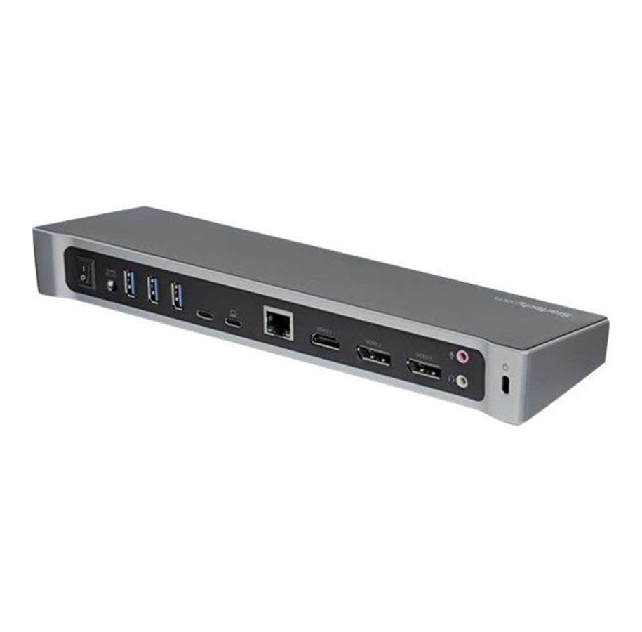 SCOPRI LE OFFERTE ONLINE SU  Docking Station USB-C per Tre Monitor - Dock USB C Triplo HDMI/DP 4K Hub a 5 Porte GbE PD 100W, Compatibile TB3 e 4 [116E-USBC-DOCK
