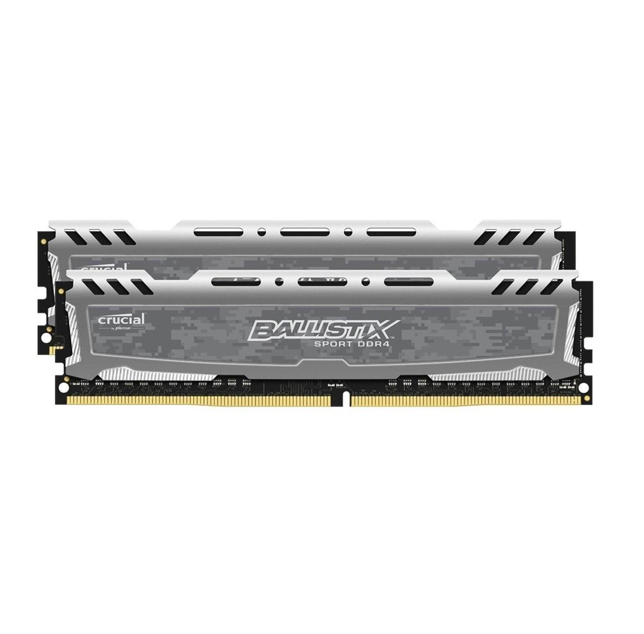 RAM - Crucial Ballistix Sport LT DDR4-3200 CL16 DC - 16GB - BLS2K8G4D32AESBK