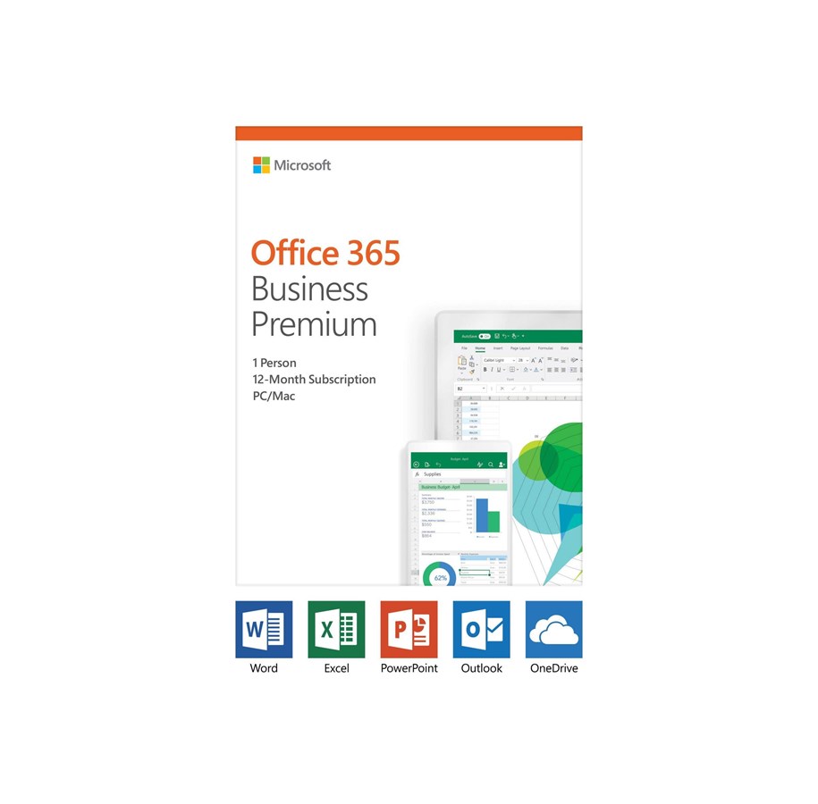 Officepakke - Microsoft Office 365 Business Premium - Danish - KLQ-00372