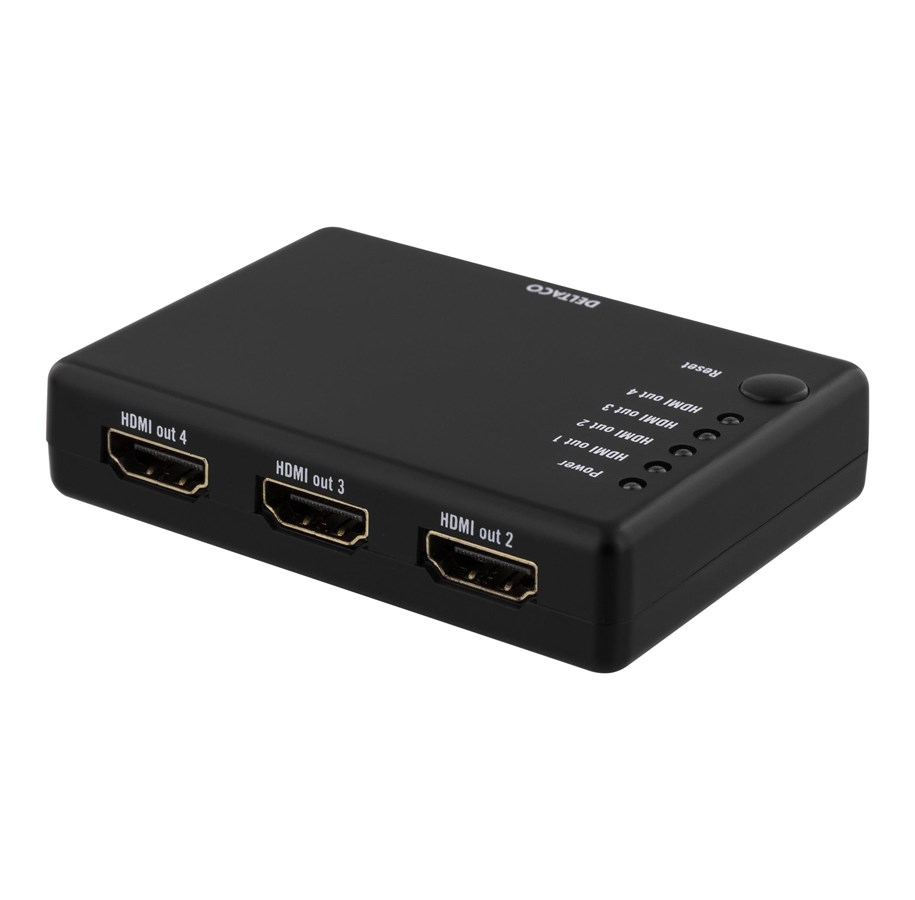 Gembird - DSP-4PH4-02 divisor de video HDMI 4x HDMI
