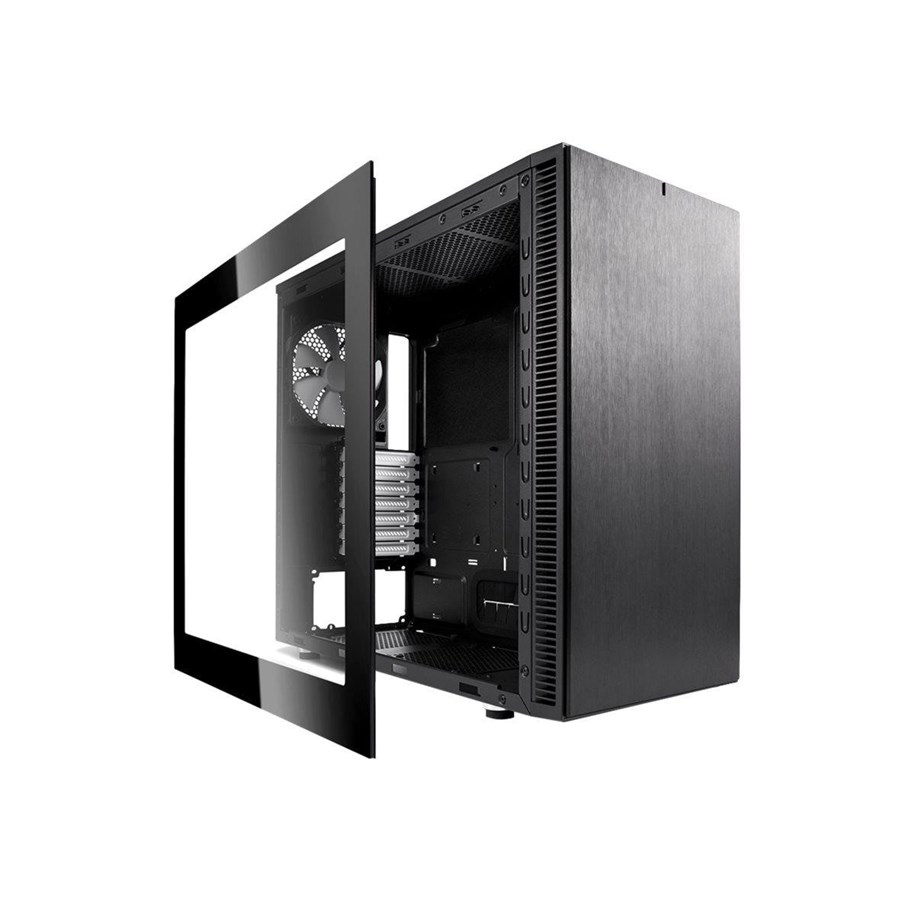 Systemtilbehør (kølepasta mv.) - Fractal Design Define S/R4 Tempered Glass Side Panel - FD-ACC-WND-DEF-S-BK-TGL