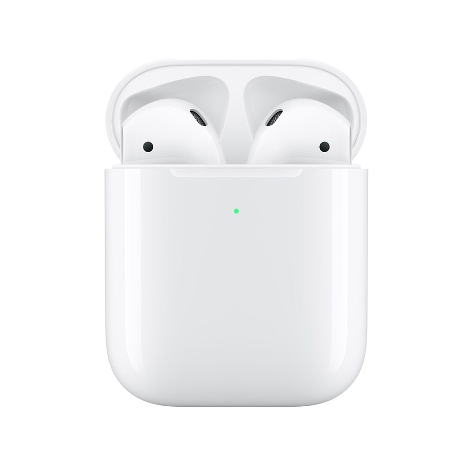 Hovedtelefoner/headset - Apple AirPods (2019) with Wireless Charging Case - MRXJ2ZM/A