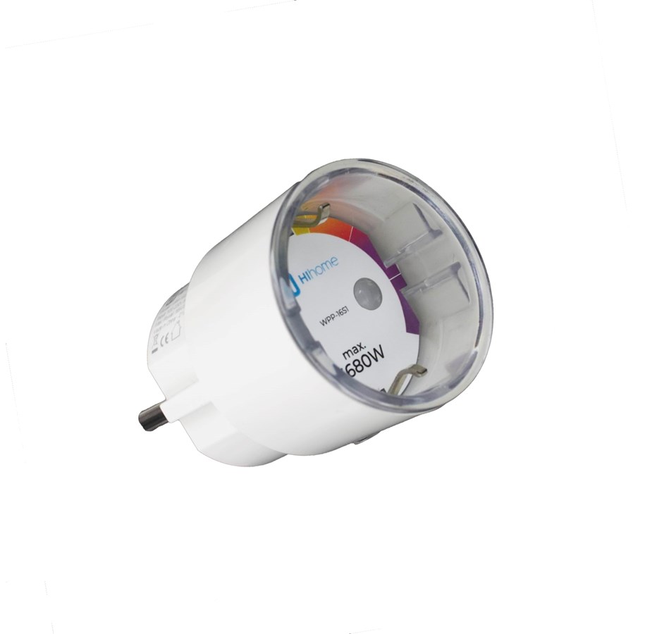 Smart Home - HiHome WiFi Smart Plug 16A with Energy Meter - WPP-16S