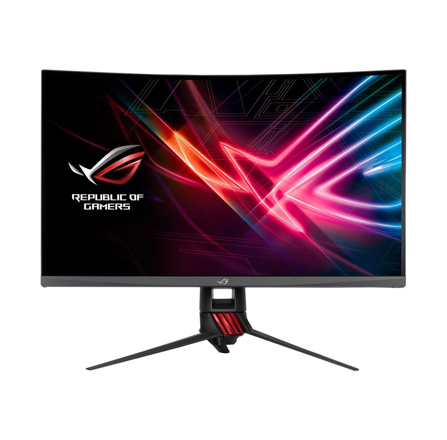 Skærm - 32" ASUS ROG STRIX XG32VQR - 2560x1440 - 144Hz - VA - Curved - 90LM03S0-B02170