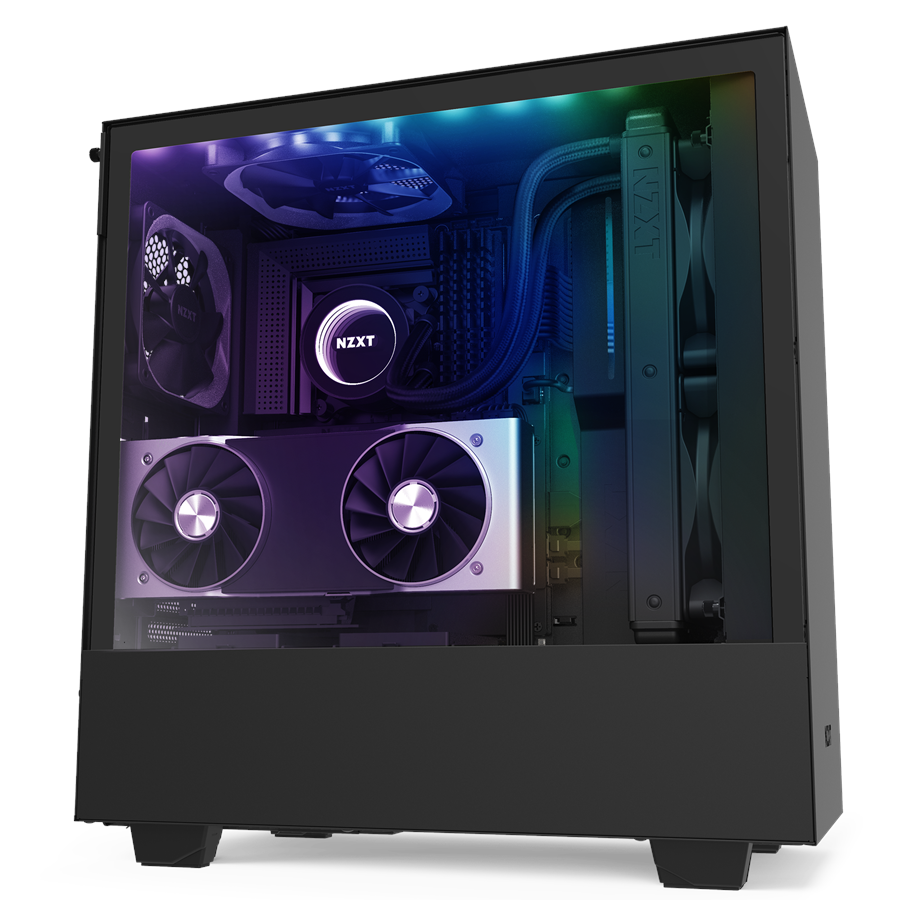 Kabinet - NZXT H510i Matte Black - Kabinet - Miditower - Sort - CA-H510i-B1