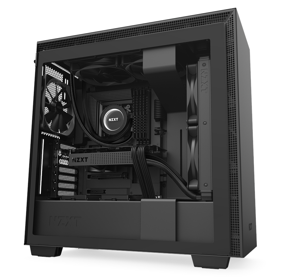 Kabinet - NZXT H710 Matte Black - Kabinet - Miditower - Sort - CA-H710B-B1