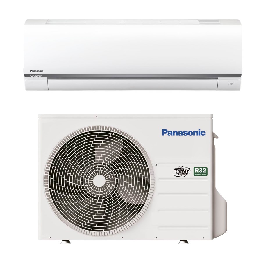 Varmepumper - Panasonic Varmepumpe luft/luft CZ25TKE, 5,2 kW, 95-130 m², hvid - CZ25TKE