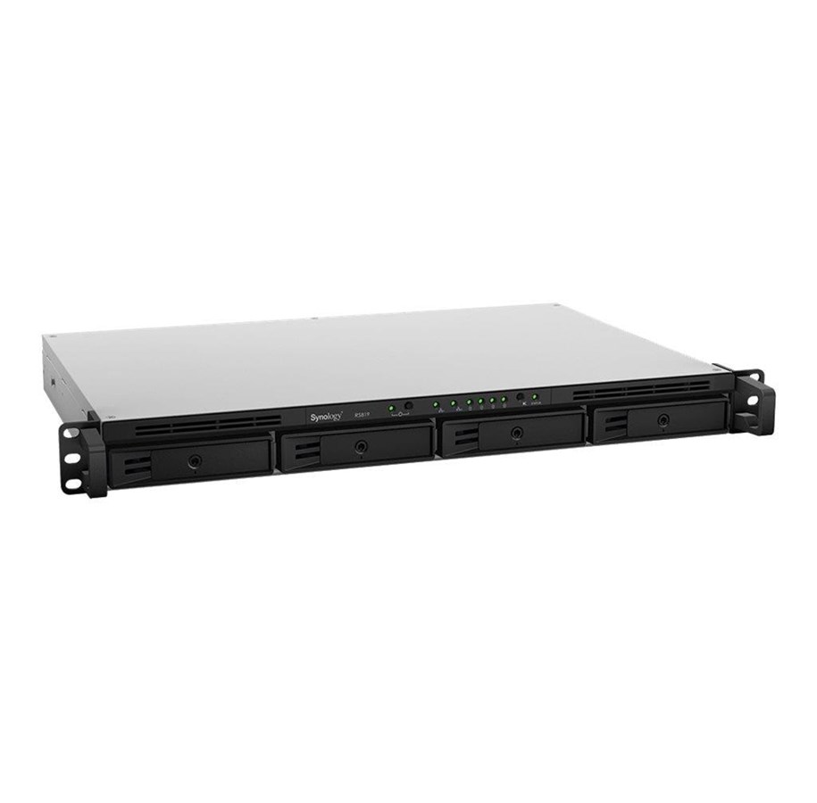 NAS-Server - Synology RackStation RS819 4-Bay NAS - NAS-Server - RS819