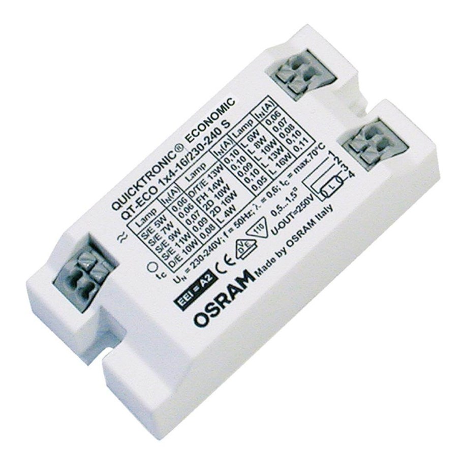 Drivere, spoler og transformatore - Osram Quicktronic QT-ECO 1X18-24W/220-240V S - 4050300638560