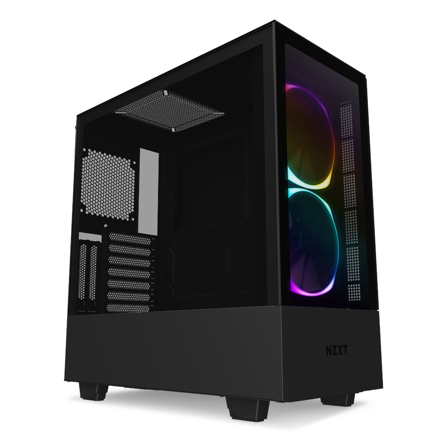 Kabinet - NZXT H510 Elite Matte Black - Kabinet - Miditower - Sort - CA-H510E-B1