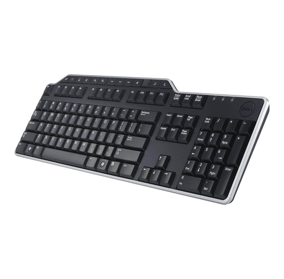 Dell Tastiera Business Wired KB-522 - Robusta, Silenziosa, Con Poggiapolsi E 2 Porte USB - 2