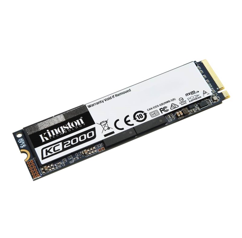 SSD - Kingston KC2000 M.2 NVMe - 2TB - SKC2000M8/2000G