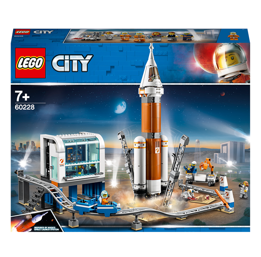 LEGO®  - LEGO City 60228 Rumraket og affyringscenter - 60228