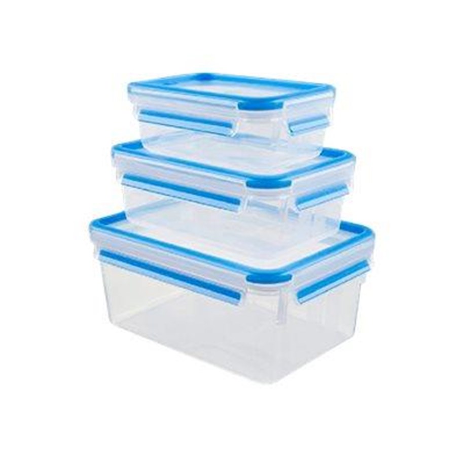 Køkkentilbehør - Tefal MasterSeal FRESH box 3pcs 0.55/1.0/2.30L - K3028912