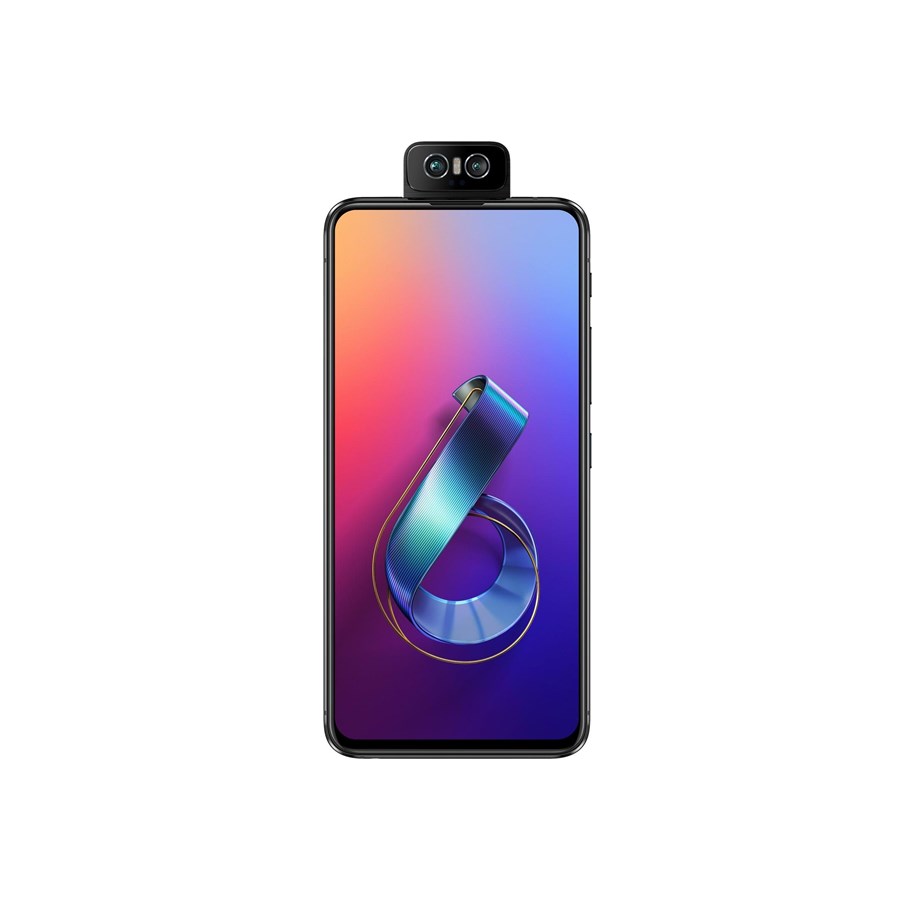 Mobil - ASUS ZenFone 6 128GB - Midnight Black - 90AI01W1-M00030